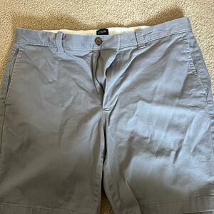 J. Crew Men's Gray Flat Front Shorts